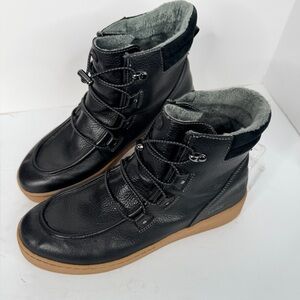 Jambu Sienna Water Resistant Faux Fur Ankle Boots Womens 9.5M